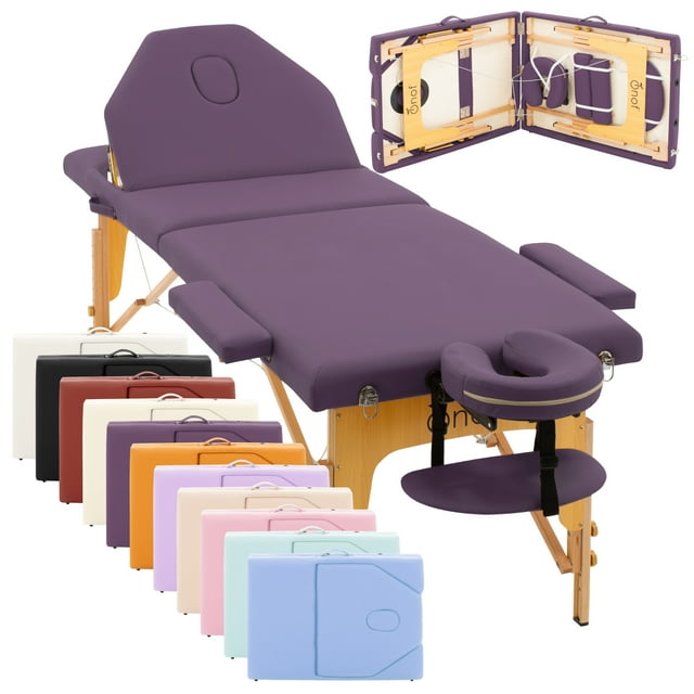 Cama de Masaje Onof MB-001 Portatil SPA Profesional - Lavanda