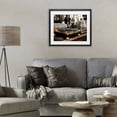 thumbnail image 3 of Stupell Industries Glam Work Place Vintage Gold Turntable Black Framed Print Under Glass, 21 x 17, by Franklyn Gregory, 3 of 8