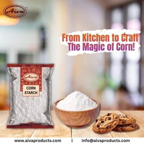 Aiva Corn Starch 1 LB (Pack Of 20) | Cornstarch Ideal for Sauces, Soups & Desserts