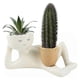 thumbnail image 1 of Lazy Guy Planter ResinLazy Little Character Flowerpot Succulent Planter Lying Down Resin Unique Lying Down Figure Garden, 1 of 5