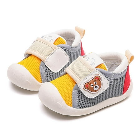

Unisex Baby Shoes First Shoes Shoes Boy Girl Sneakers Non Slip First Walkers 6 9 12 18 24 Months