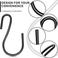 thumbnail image 3 of 120Pcs 1-Inch Mini S-Shaped Hook, Small Metal Decorative for Crafts(Black), 3 of 5