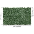 thumbnail image 5 of VEVOR Ivy Privacy Fence, 59 x 98 in Artificial Green Wall Screen, Greenery Ivy Fence with Mesh Cloth Backing and Strengthened Joint,Faux Hedges Vine Leaf Decoration for Outdoor Garden,Yard,Balcony, 5 of 9