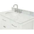 thumbnail image 3 of Ariel H037slcw2ovo Bristol 37" Free Standing Single Oval Basin Vanity Set - White, 3 of 7