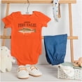 thumbnail image 3 of Gill McFinn Fish Tales Drum Fishing Romper Boys or Girls Infant Baby Brisco Brands 12M, 3 of 6