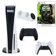 Sony PlayStation 5 Core Console with Call of Duty: Modern Warfare II with Dual Charger and DualSense Controller in Black