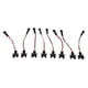 thumbnail image 1 of Adaptador De Inyector De Combustible, Alta Dureza ABS Resistente Al Desgaste 8 Piezas Arnés De Cables Del Motor OEM Reemplazo Directo Estándar Para LS1 LS6 LT1 EV1, 1 of 8