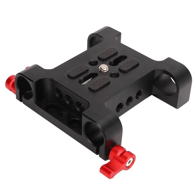 Camera Mounting Base Plate, 15mm Pipe Diameter DSLR Camera Mounting Base Plate CNC Machining For Maintenance