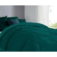 thumbnail image 4 of 3 Piece Luxury U Shape Pattern Comforter By D.N.G. BEDDINGS Set Premium Super Soft, 1000 Thread Count 100% Egyptian Cotton Full/Queen Size Teal Color, 4 of 9