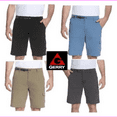 thumbnail image 2 of Gerry Men's Internal adjustable belt 2way stretch Venture Cargo Shorts 32/Black, 2 of 2