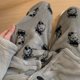 thumbnail image 2 of Large Size 40.00 kg-150.00 kg Wearing Autumn and Winter Flannel Cute Hello Kitty Pajama Pants Women's Dormitory Warm Home Pants, 2 of 2