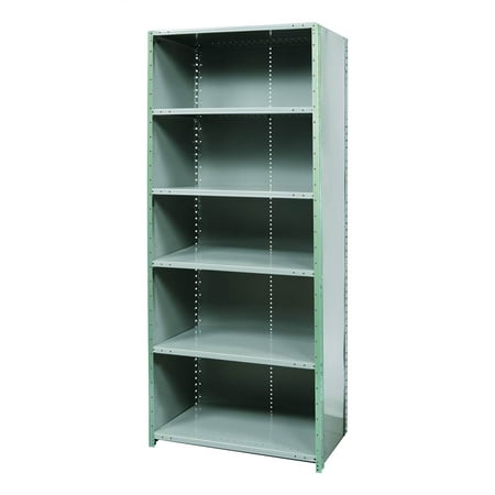 5 Adjustable Stand Alone Shelves Unit Com