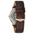 thumbnail image 2 of Bulova Men's Automatic Leather Strap Watch 97A150, 2 of 3