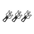 thumbnail image 1 of Clips De Encuadernación De Conejitos, Clips De Encuadernación Huecos De Sujeción Fuerte, 100 Piezas, Peso Ligero De Metal Duradero Para Papel ANGGREK  Otros, 1 of 8