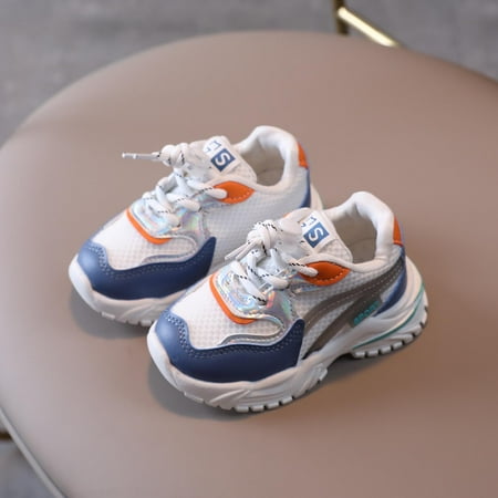 

QISIWOLE Spring Autumn Children Baby Girls Boys Letter Mesh Running Sport Sneaker Shoes toddler clothes