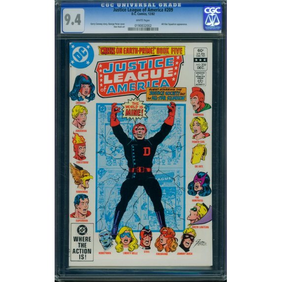 Justice League of America #209 - CGC 9.4 Comic Book