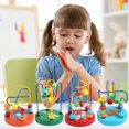 thumbnail image 6 of Mini Bead Wire Maze Roller Educational and Colorful Made of High quality Wood Safe and Smooth to Stimulate Creativity and Develop Skills, 6 of 7