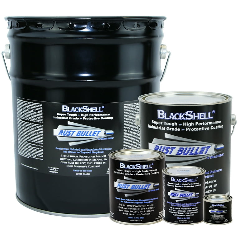 BlackShell Rust Prevention Paint