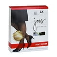 thumbnail image 2 of Just My Size JMS Run-Resistant Silky-Sheer Pantyhose Nude 1X/2X Women's, 2 of 2