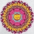 thumbnail image 3 of CafePress - Mandala Cats Sweatshirt - Kids Sweatshirt, Youth Crew Neck Sweatshirt, 3 of 4