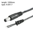 thumbnail image 2 of Uxcell 1.2M/4FT,4.0mm x 1.7mm 2A Male Plug DC Power Adapter Connector Cable Cord, 2 of 3
