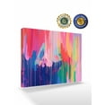 thumbnail image 2 of Colorful Abstract Canvas Print Wall Art Multicolor Fantasy Framed Canvas Art Wall Decor Aesthetic Pictures Painting Morden Artwork for Living Room Bedroom, Ready to Hang - 16"x20", 2 of 6