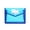 Blue, variant on Plastic File Folder Poly Envelope Expanding File Wallet Document Folder with Snap Button Closure, Legal Size, Large Waterproof Accordion File Pouch
