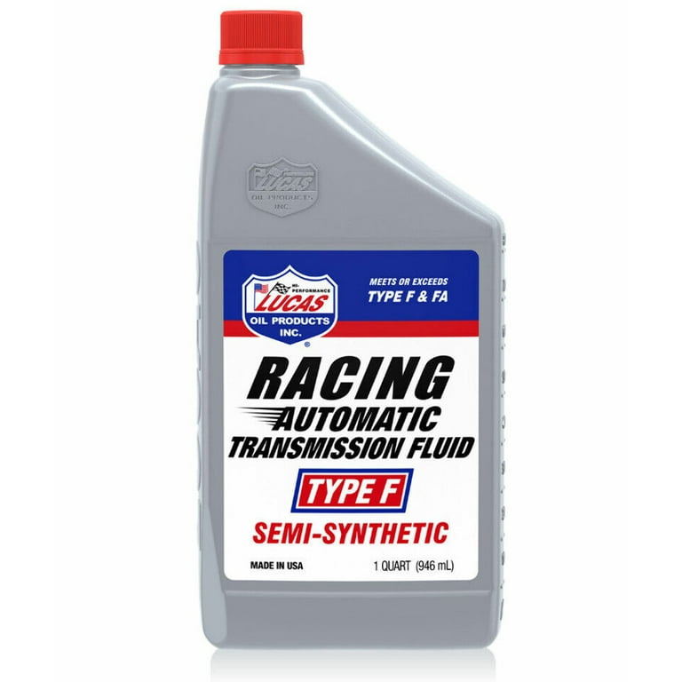 Lucas Oil Semi-Synthetic Racing Automatic Transmission Fluid Type F Lucas Oil Semi-Synthetic Racing Automatic Transmission Fluid Type F