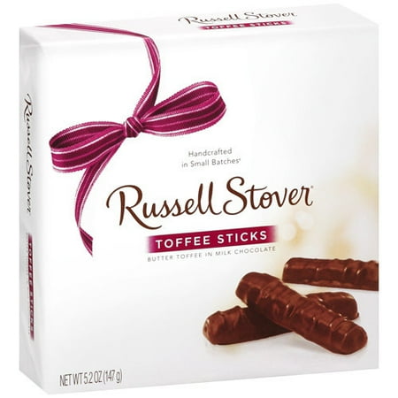 Russell Stover Butter Toffee Sticks, 5.2 Oz.