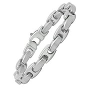Stainless Steel Mariner Link Bracelet, 9"