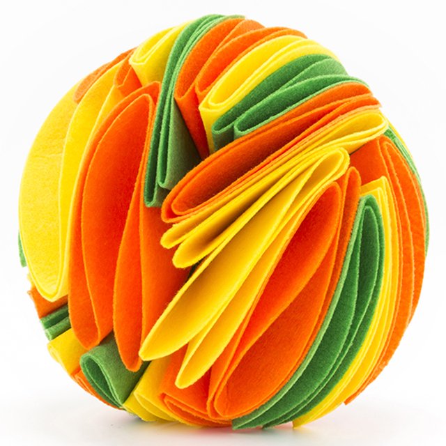 Snuffle Ball, Pet Snuffle Mat Para Perro Sniff Ball Rompecabezas Interactivo Juguetes Dog Nosework Feeding Mat Dispensador De Golosinas Para Entrenamiento De Olores Comer Lentamente Alivio Del Estrés Muyoka Hogar