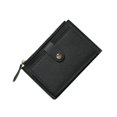 thumbnail image 5 of Monedero ultrafino para mujer, estilo coreano, con cremallera, para tarjetas, color caramelo, para estudiantes, para autobús, 5 of 5