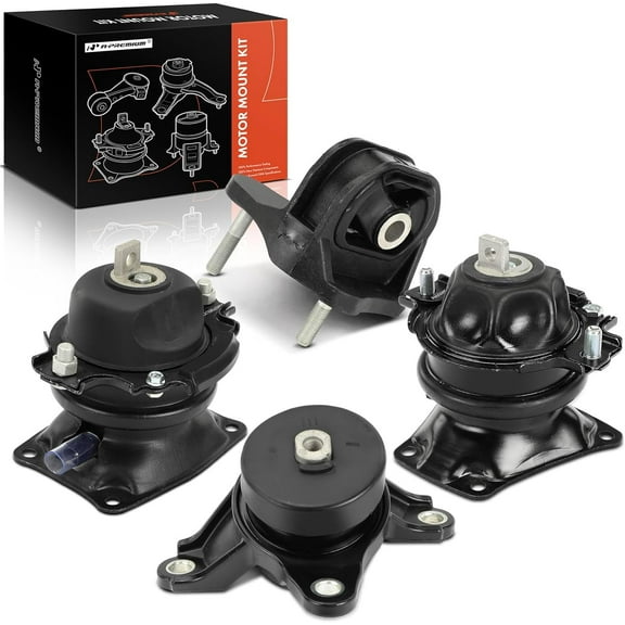 A-Premium 4PCS Engine Motor Mount and Transmission Mount Kit Compatible with Honda Accord 2013 2014 2015 2016 2017, 3.5L, Automatic Transmission