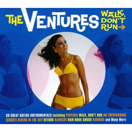Guitar Instrumental Cd - Walk Don't Run - 50 Great Guitar Instrumentals