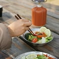 thumbnail image 3 of Portable Folding Chopsticks In Pu Storage Bag 1 Pair Wood Foldable Potable, 3 of 3