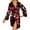 Red, variant on CAIXIA Bathrobes For Women Knit Elegant Lady Sleepwear Satin Nightwear Set Comfortable Soft Pajamas Shorts For Women