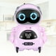 thumbnail image 5 of Mini robot RC inteligente que habla, camina, baila y canta con luz LED para niños (rosa), 5 of 7