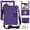 Purple, variant on Dteck Case For Lenovo Smart Tab M10 10.1" TB-X605F,Shockproof Rubber Kickstand Case Durable Protective 10.1-inch Cover for Lenovo Tab M10 TB-X505X/F,Purple