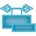 thumbnail image 2 of Spellbinders Shapeabilities Die D-Lites-Ornamental Tag 2, 2 of 2