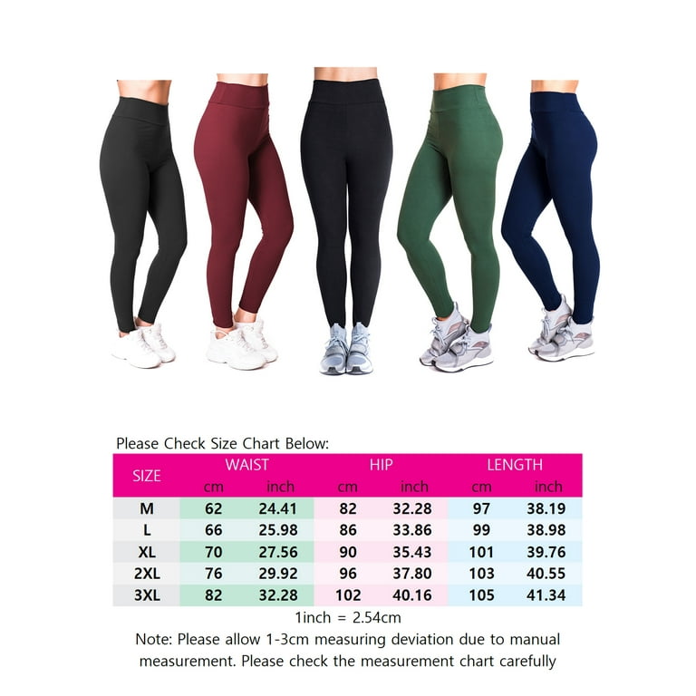 Sexy Dance Plus Size Women's Workout Yoga Leggings High Waist Workout Gym  Exercise Clothes Solid Color Yoga Pants Sexy Leggings Sportswear