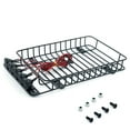 thumbnail image 1 of Roof Rack Luggage Carrier with LED Lights RC Car Metal Parts Compatible with 1/10 SCX10, 1 of 8
