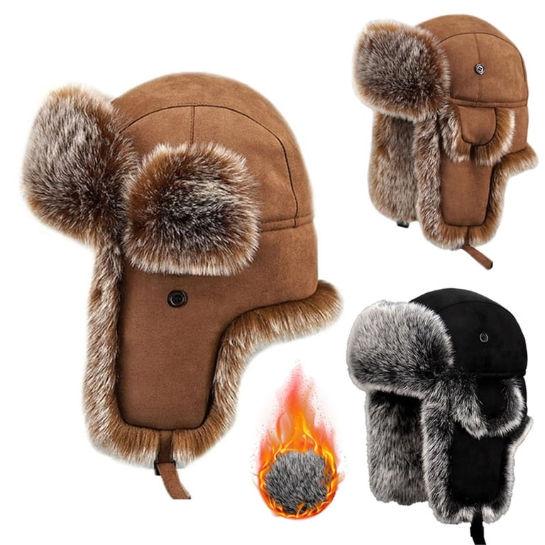 Trapper Warm Trooper Hat Winter Skiing Cap Women Men  display picture 2