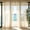 White, variant on Sheer Curtain Panel Outdoor Sun Shade Decor Mesh Drape for Patio Gazebo Porch Window Soft Light Filtering Privacy Home Indoor Decor