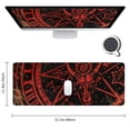 thumbnail image 2 of nygtbtfer Vintage Mystic Goth Witchy Mouse Pad Extended Large Gaming Mouse Pad XL Oversized Desk Pad Stitched Edges 31.5x11.8 in, 2 of 6