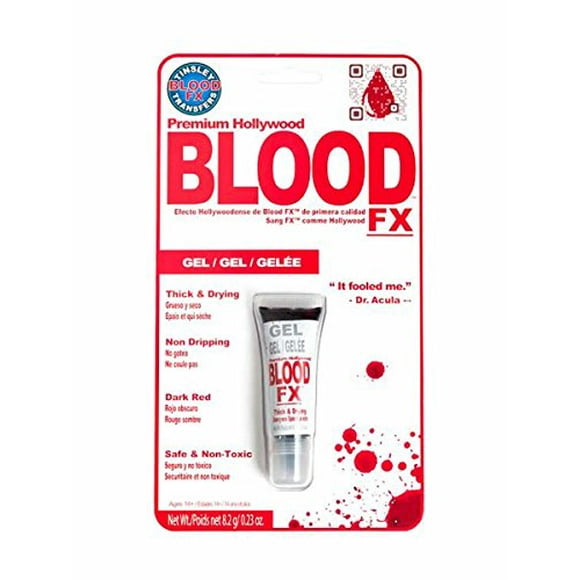 Tinsley Transfers FX Drying Gel Fake Blood, Red