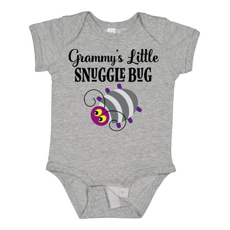 

Inktastic Grammy Little Snuggle Bug Outfit Gift Baby Boy or Baby Girl Bodysuit