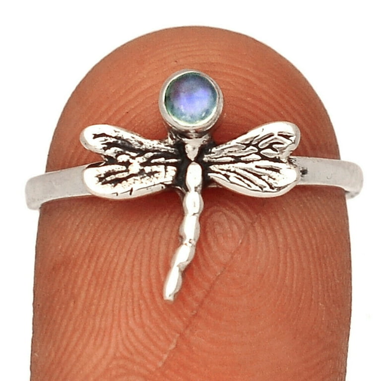 Moonstone 2024 dragonfly ring