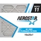 thumbnail image 1 of Aerostar Filtro de aire plisado MERV 11 de 16 x 25 x 1, filtro de aire para horno de CA, paquete de 4 (tama&ntilde;o real: 15 3/4 x 24 3/4 x 3/4 pulgadas) Aerostar NA, 1 of 5