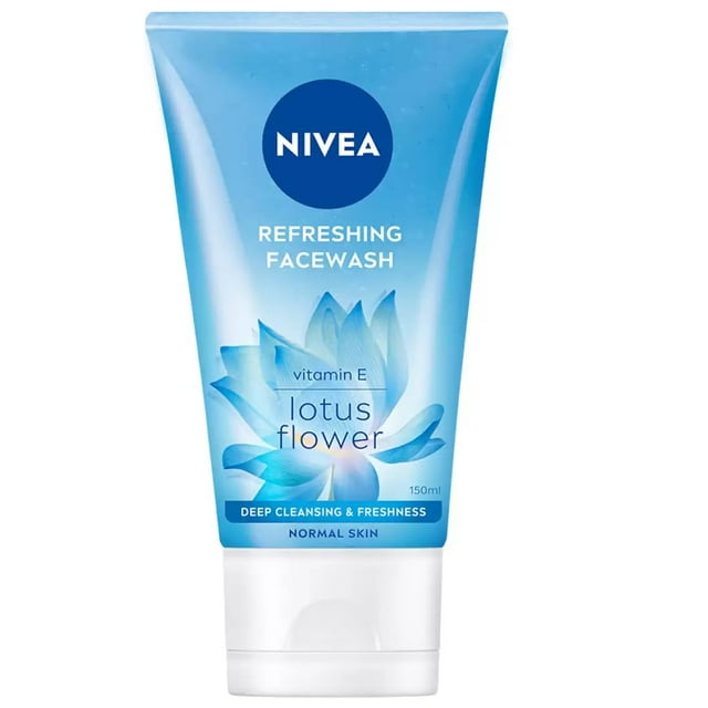 Jabón facial Nivea Refrescante para piel normal con vitamina E, 150 ml