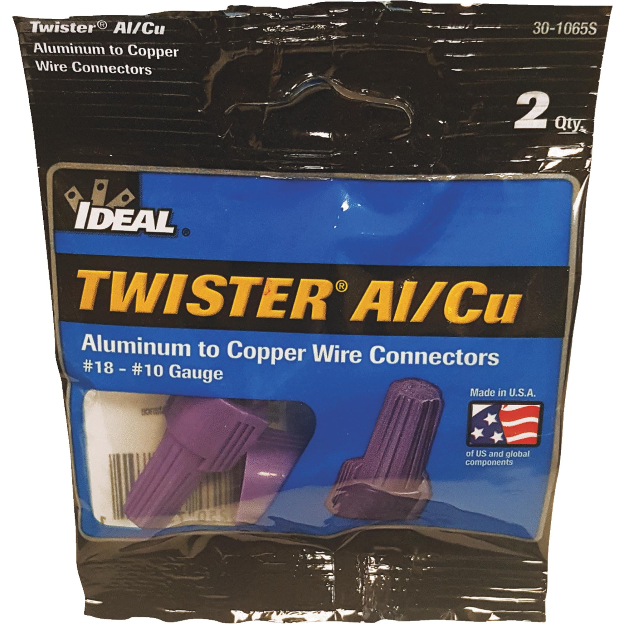 Ideal Large Purple Aluminum to Copper Wire Connector (2-Pack) 30-1065S